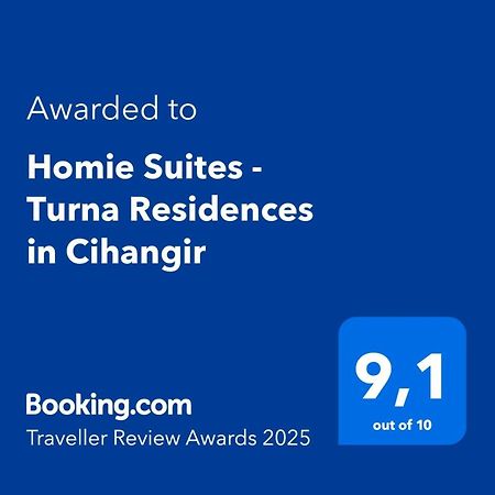 Homie Suites - Turna Residences In Cihangir Istanbul Ngoại thất bức ảnh