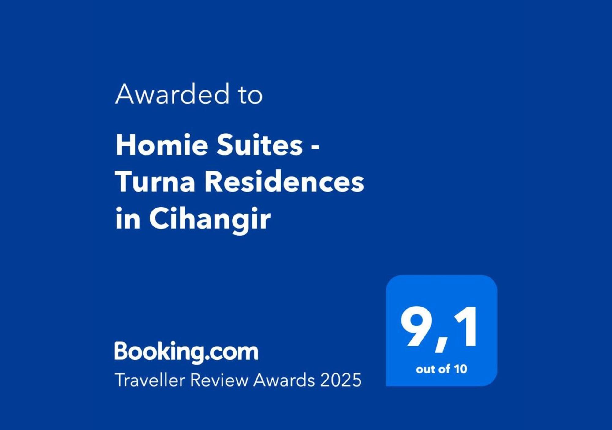 Homie Suites - Turna Residences In Cihangir Istanbul Ngoại thất bức ảnh
